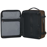 Samsonite Cabin Pack Underseat M ruskea avattuna