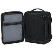 Samsonite Cabin Pack Underseat S musta avattuna