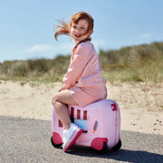 samsonite dream to go lasten matkalaukku  lapsen kanssa