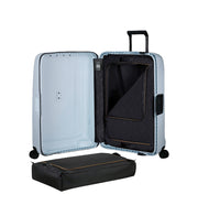 samsonite essens pieni matkalaukku sininen glacier vaaleansininen