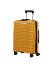 samsonite keltainen upscape lentolaukku edesta