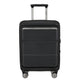 samsonite paralux laajennettava lentolaukku musta edestä