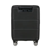 samsonite paralux laajennettava lentolaukku musta takaa