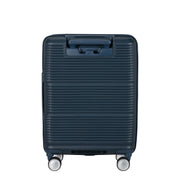 samsonite paralux laajennettava lentolaukku navy sininen takaa