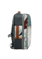 Anekke Shopia sininen pieni matkustusreppu