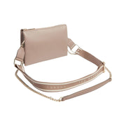 Ted Baker Larinda taupe olkalaukku kokokuva hihnat