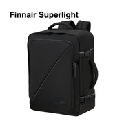 take2cabin matkareppu finnair superlight mitoilla