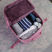 vaaleanpunainen CabinZero classic keskikokoinen cabin rosa reppu 36l pinkki matkareppu