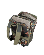 Anekke Muse matkustusreppu vihreä