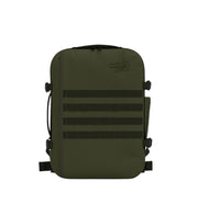 vihreä keskikokoinen CabinZero military matkustusreppu reppu 36l