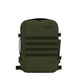 vihreä keskikokoinen CabinZero military matkustusreppu reppu 36l