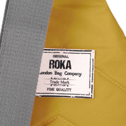 willesden roka laukku nylon keltainen corn yksityiskohta