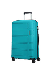 american tourister pieni matkalaukku summer blue