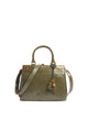 guess katey croc luxury satchel olive