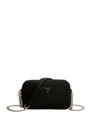 guess sharma camera bag olkalaukku musta