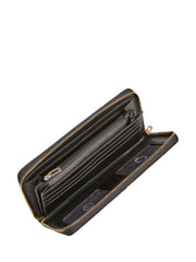 Iso logo lompakko Guess Helaina musta