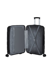 isomatkalaukku black musta americantourister airmove