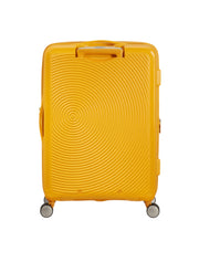 matkalaukku keltainen goldenyellow soundbox americantourister