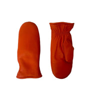 naisten oranssit nahkakintaat mutka