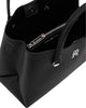 pieni satchel musta tommy hilfiger emblem