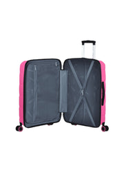 pinkki americantourister isomatkalaukku airmove pinkki