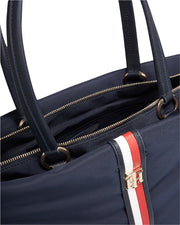 Relaxed tote corp Tommy Hilfiger tummansininen