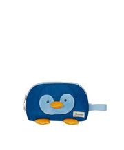 samsonite happy sammies lasten toilettilaukku pingviini sininen