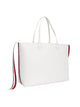 tommy hilfiger valkoinen tommy tote iconic