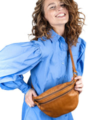 vyölaukku bumbag fausturban redesigned burnedtan